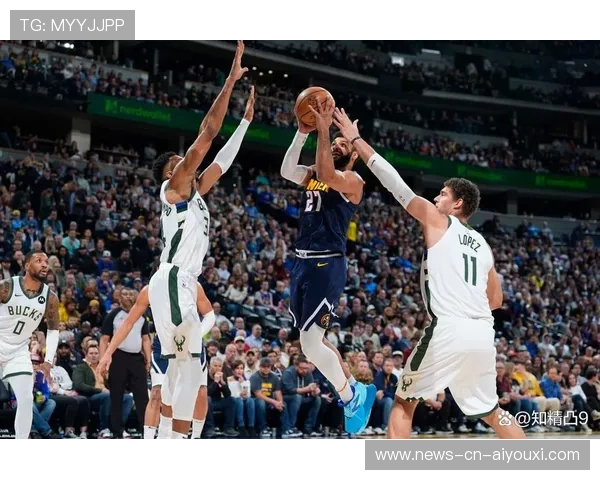 约基奇内线掏出精妙传球，掘金轻松拿下两分